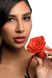 Кляп Master Series Blossom Silicone Rose Gag Красно-черный One Size SO8801 фото 9