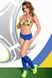 Рольової костюм - Viktoria, жовто-синій 5591175586 фото 1