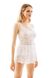 Delicate lace set tank top and shorts Anais Arianna, White, 2XL, 3XL, 2XL/3XL