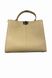 Ділова шкіряна жіноча сумка Italian Bags 11817 11817_beige фото 1