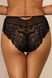 Lace panties slips Ewa Bien Marisa C110, Black, XL