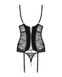 Чарівний мереживний корсет з пажами для панчіх Obsessive Laurise corset 92891 фото 11