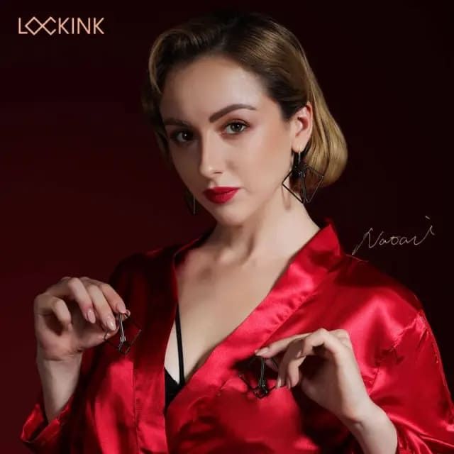 Зажимы для сосков LOCKINK Nipple Clamps Серые One Size SX0851 фото