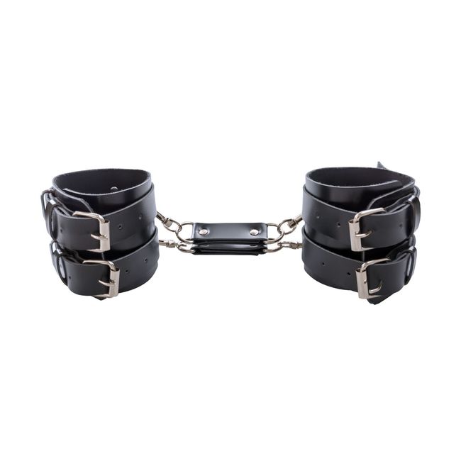 Men's handcuffs Art of Sex Handcuffs Dragons man Black One Size