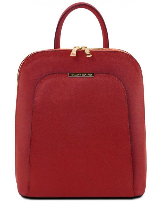 Женский рюкзак кожаный из сафьяновой кожи Tuscany TL141631 1631_1_4 фото