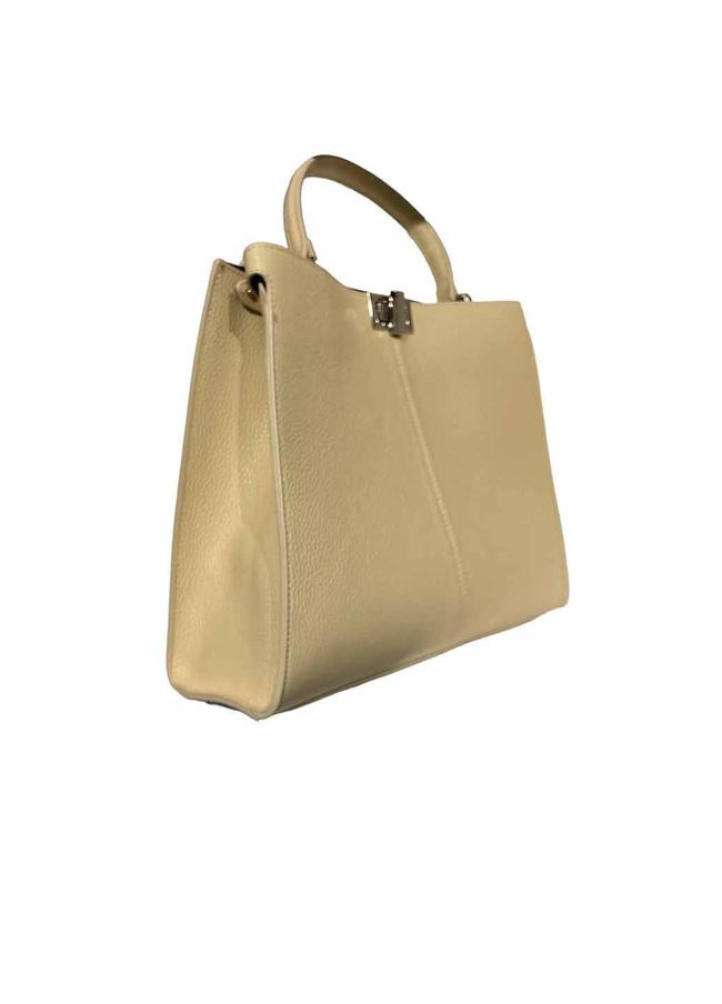 Шкіряна жіноча сумка Italian Bags 11817 Бежева 11817_beige фото