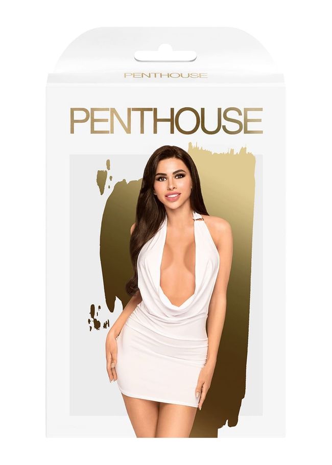 Міні-сукня Penthouse Heart Rob Біла XL SO5265 фото