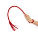 Faux Leather Whip Art of Sex BDSM Mistress, Red, ONE SIZE, ONE SIZE