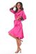 Женский атласный халат Anais Frivolie long robe Малиновый XS 99086 фото 1