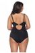 One-piece swimsuit with padded cup Ava SKJ 58 Black 85G