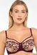 Bra soft with cup Samanta Perla A143, Баклажан, 90D