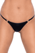 Трусики под кожу Noir Handmade P008 Powerwetlook panty with gold clasp Черные 3XL SX0176 фото 1