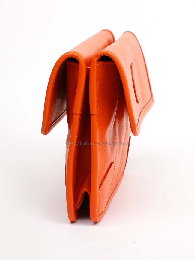 Сумка шкіряна крос-боді Italian Bags 11725 11725_orange фото