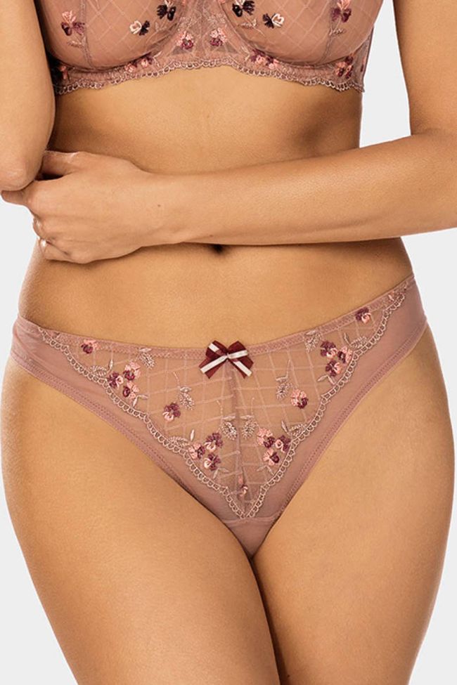 Brazilian panties Ewa Bien Tamal C322 Cappuccino M