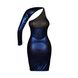 Сексуальное платье Anais Apparel Luxury Lingerie Harlo Blue Dress, Синий, L, XL, L/XL