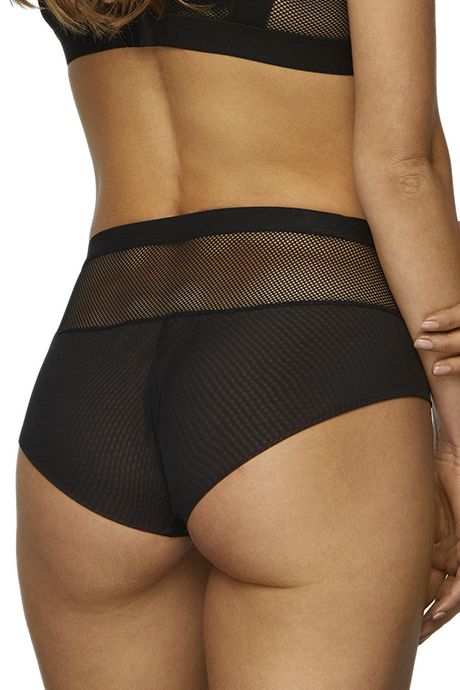 Women's slip panties Kinga Lara P-748/2 Black XL