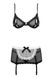 Ролевой костюм горничной Obsessive Maidme set Черно-белый S/M 64037 фото 4