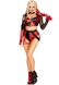 Erotic costume Leg Avenue Crime Spree Sweetie Costume Black-red XS