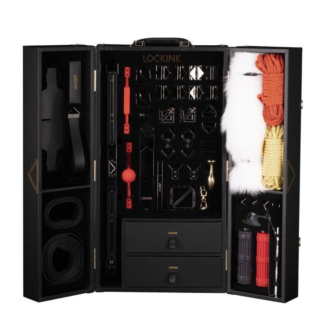 БДСМ-набор LOCKINK All-in-1 BDSM Play Kit Черный SX0821 фото