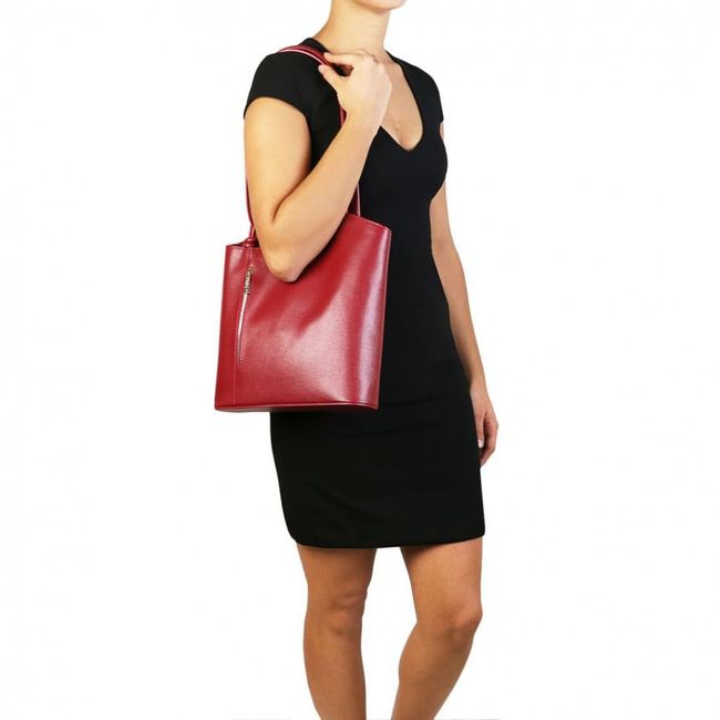 Жіноча сумка-рюкзак 2 в 1 Tuscany Patty Saffiano TL141455 1455_1_6 фото