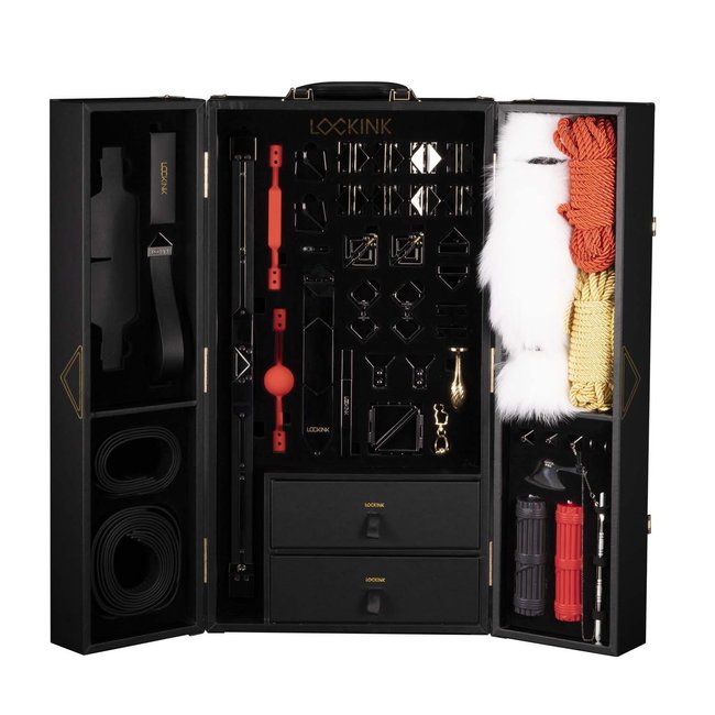 БДСМ-набір LOCKINK All-in-1 BDSM Play Kit Чорний SX0821 фото