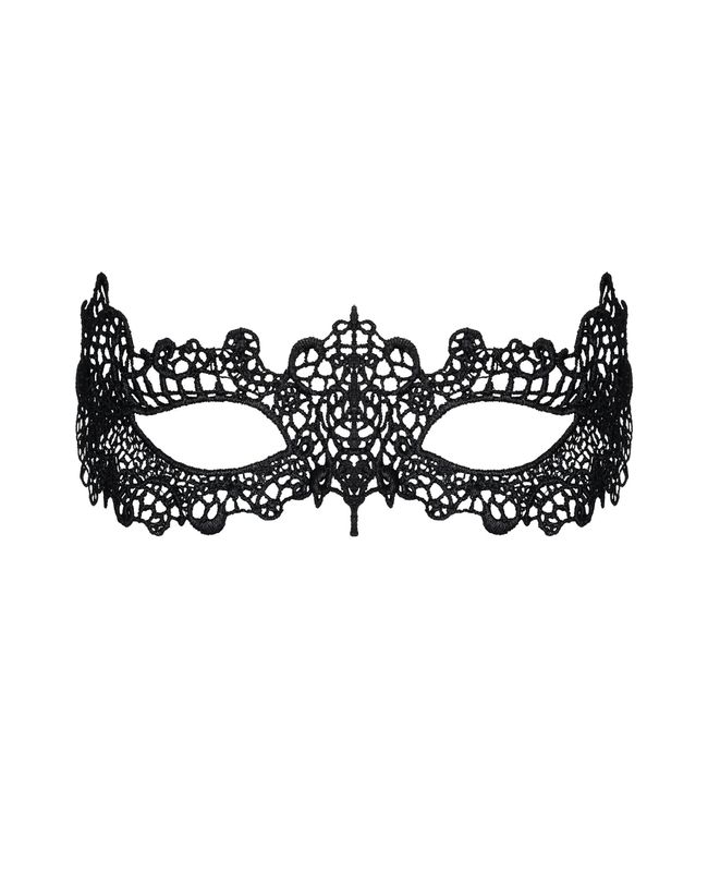 Lace Eye Mask Obsessive A701, Black, ONE SIZE, ONE SIZE