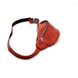 Кожаная сумка на пояс из натуральной кожи TARWA 3035, Красный