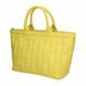 Большая кожаная сумка шоппер Italian Bags san0084 san0084_yellow фото 2