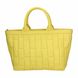 Большая кожаная сумка шоппер Italian Bags san0084 san0084_yellow фото 1