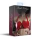 Bra Heart Leather Feral Feelings Hearts Bra, Red, ONE SIZE, ONE SIZE