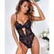 Sexy Lace Bodysuit HB 23.65, Black, S, M, S/M