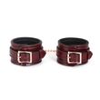 Фіксатори для ніг Liebe Seele Wine Red Anklecuffs Бордові One Size