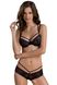 Lace set Passion DROSERA BIKINI (bra and culotte panties), Black, 2XL, 3XL, 2XL/3XL