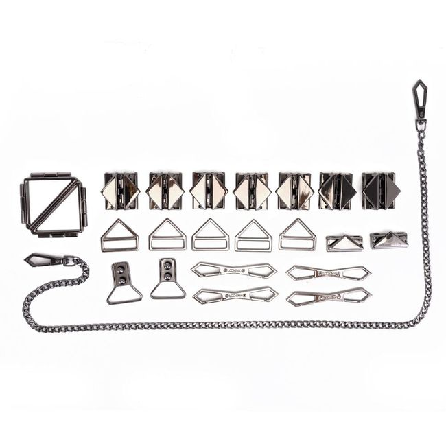 BDSM-set LOCKINK Bondage & Restraint Set, Black