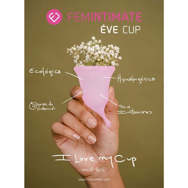 Менструальна чаша Femintimate Eve Cup New, ергономічний дизайн SO6305 фото