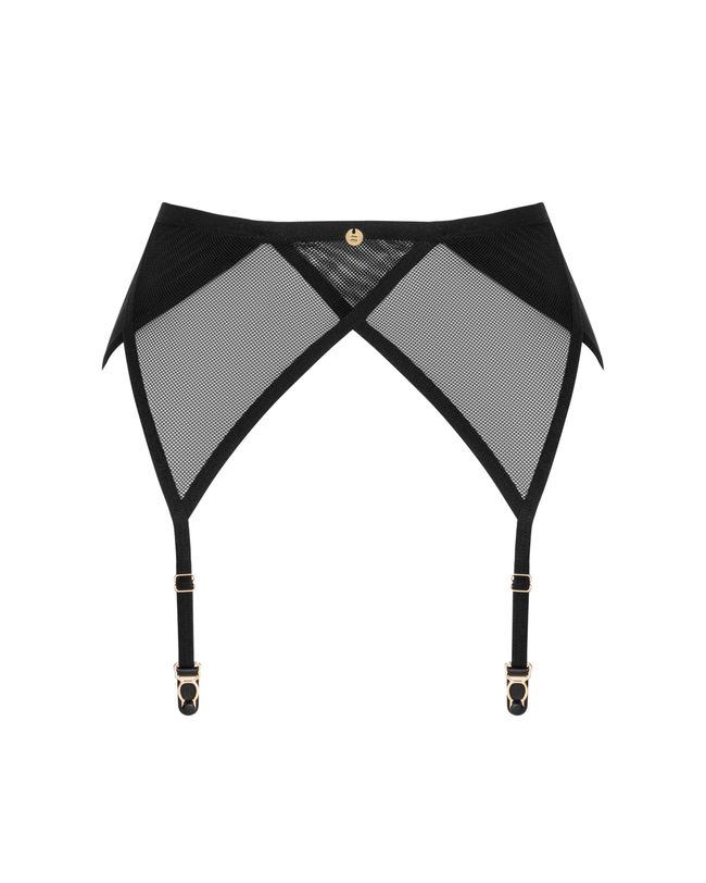 Suspender Belt Obsessive Nesari Black XS/S