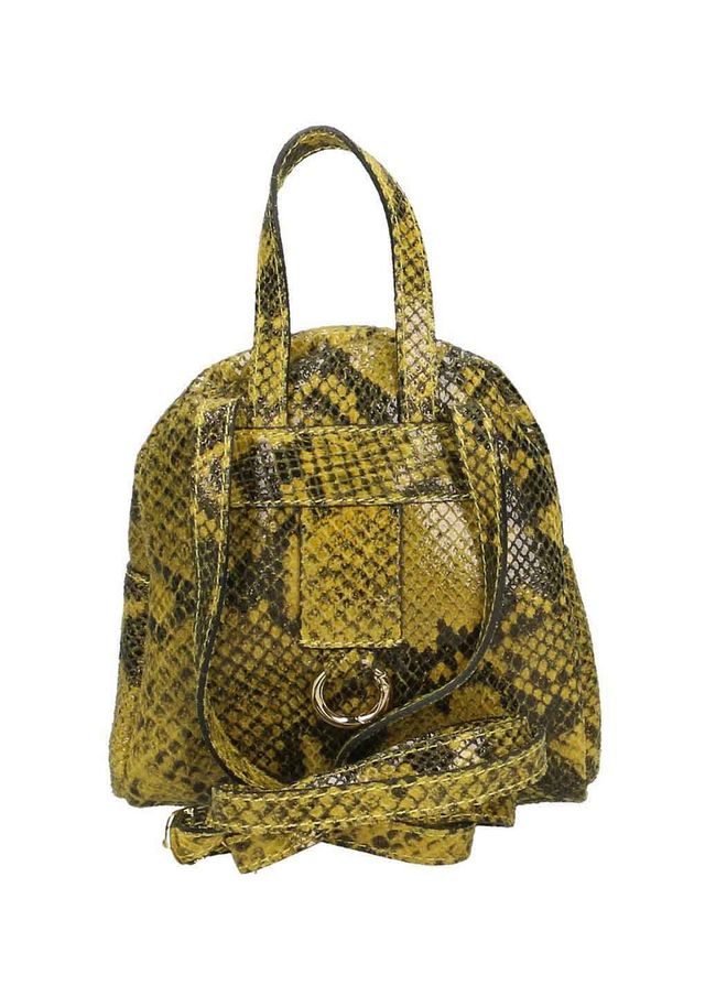 Рюкзак шкіряний Italian Bags 188432 188432_yellow фото
