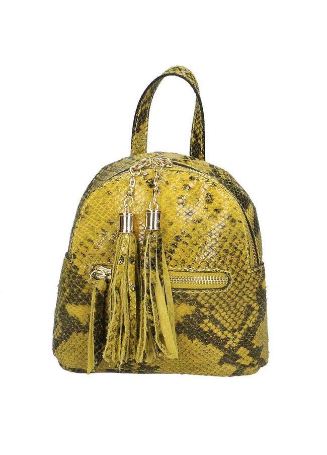 Рюкзак кожаный Italian Bags 188432 188432_yellow фото