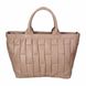 Большая кожаная сумка шоппер Italian Bags san0084 san0084_taupe фото 5