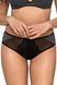 Brazilian panties Ava Black Spinel AV 1812/b Black and white S