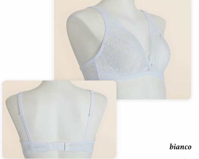 Soft bra without wires SieLei 2678 White 80B (3)