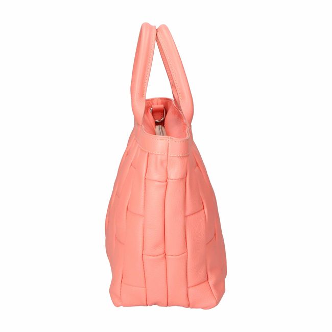 Большая кожаная сумка шоппер Italian Bags san0084 san0084_corale фото