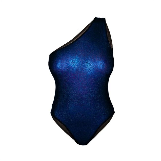 Боді на одне плече Anais Luxury Lingerie Harlo Blue 96398 фото