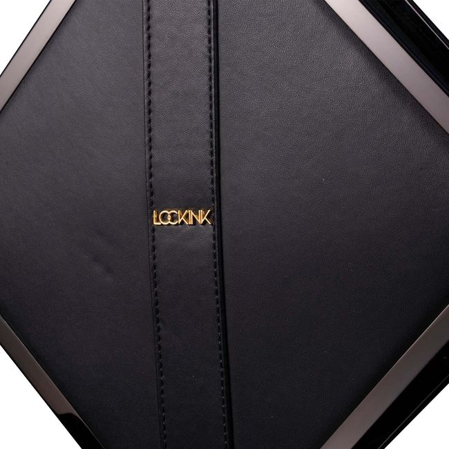 LOCKINK Mysterious Square Kink Bag, Black