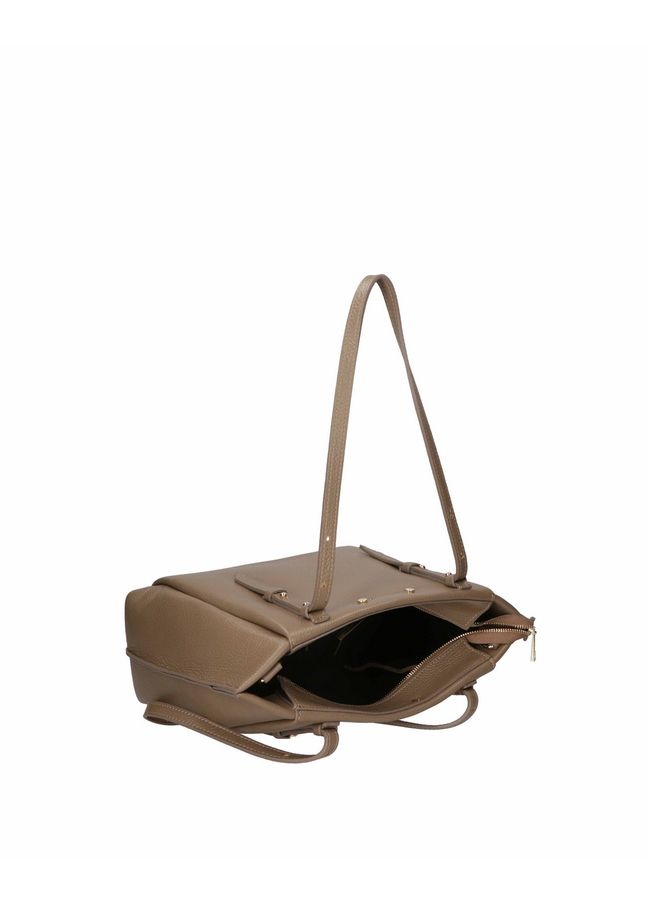 Деловая кожаная сумка Italian Bags 4220 4220_taupe фото