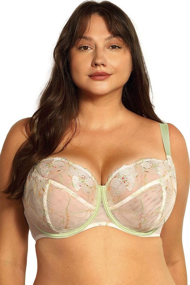 Bra with soft cup Ewa Bien Mila B171 Cream-light green 95F