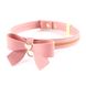 Ошейник с поводком LOCKINK SEVANDA Love Heart Butterfly Leather Collar Set Розовый One Size SX0864 фото 3