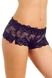 Lace thong JADEA 1463, Black, M