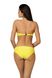 Separate swimsuit Marko Adaline 384-1 Yellow XL