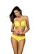 Separate swimsuit Marko Adaline 384-1 Yellow XL